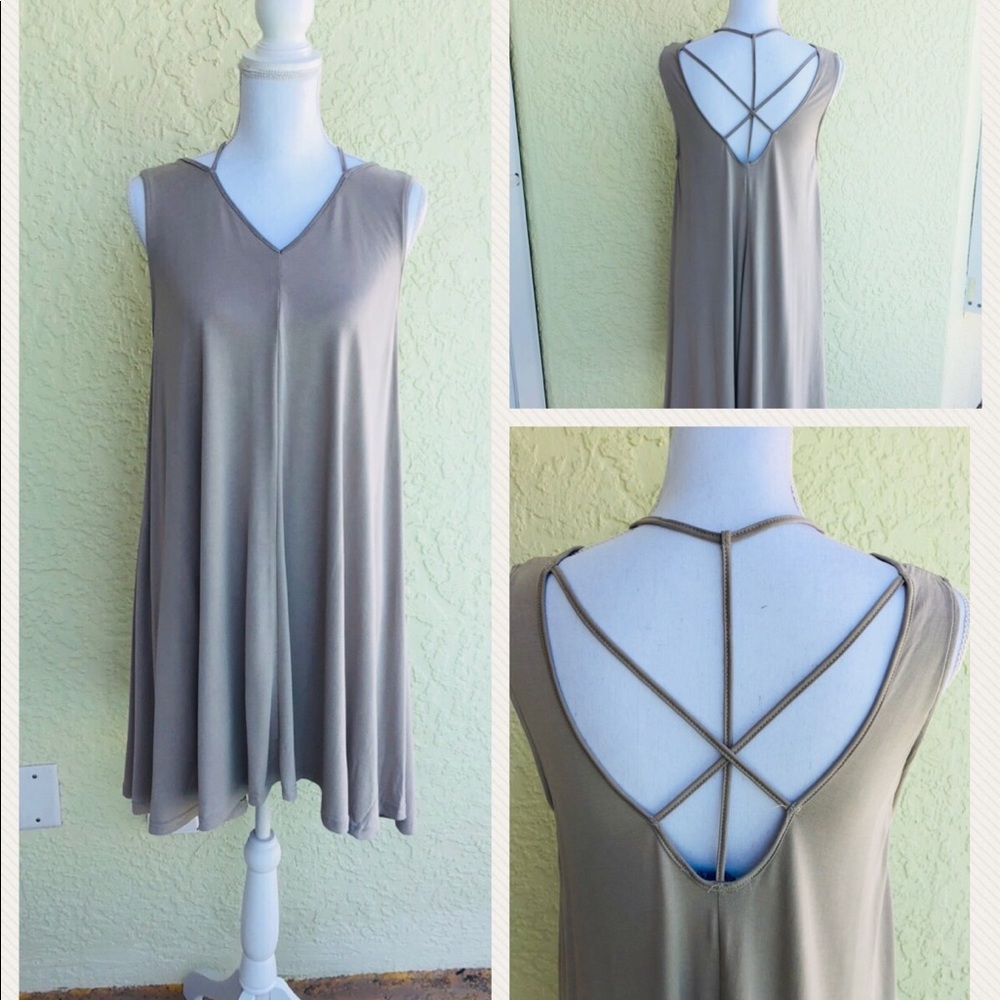 🐚Criss Cross Slip Dress🐚